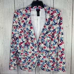 Torrid women’s blazer coat size 2 floral